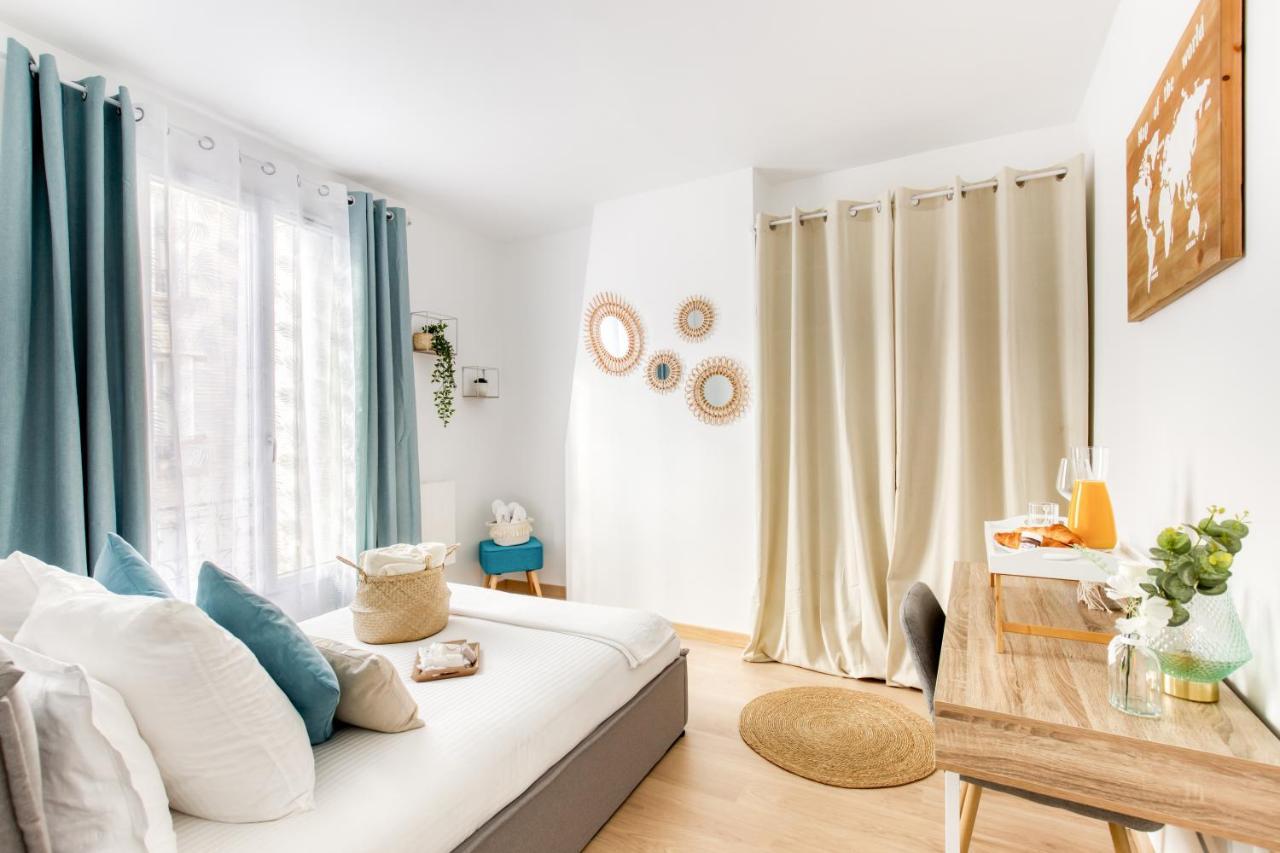 Grand Line - Parking- Metro 5 - Easy Check-In - Netflix - Disney Plus Daire Pantin Dış mekan fotoğraf