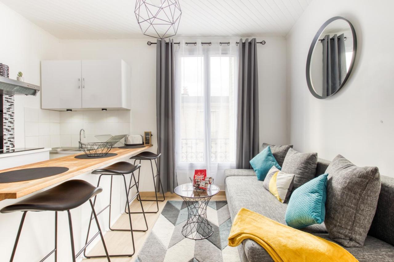 Grand Line - Parking- Metro 5 - Easy Check-In - Netflix - Disney Plus Daire Pantin Dış mekan fotoğraf
